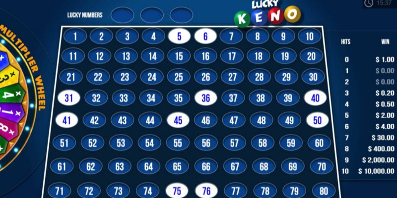 Một số loại cược Quick Draw phổ biến