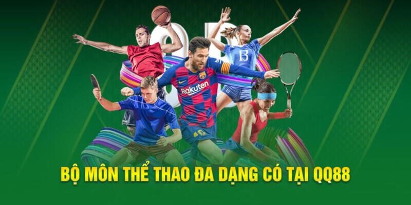 Những bộ môn trong kho game của sảnh thể thao của QQ88
